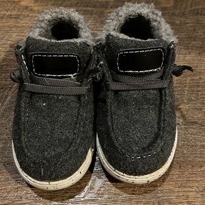 Fall creek gray slip ons